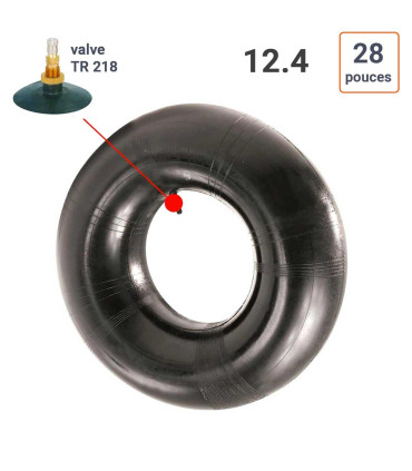 Chambre à Air 12.4 - 28 valve TR218A