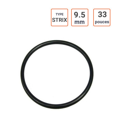 Joint torique 33 pouces type Michelin Strix diamètre 9,5 mm