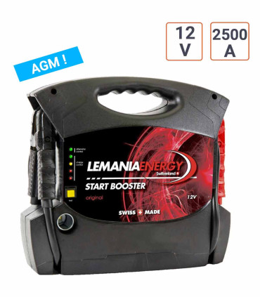 Booster Lemania 12V et 2500 A de Qualité Suisse