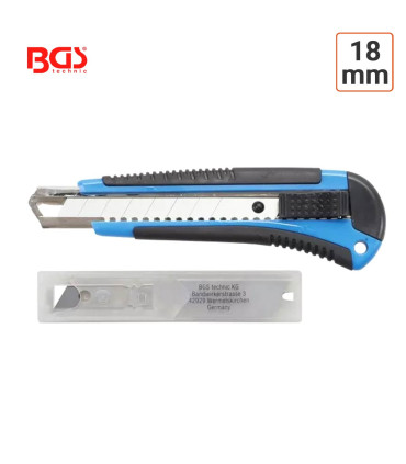 Cutter plastique 18 mm universel