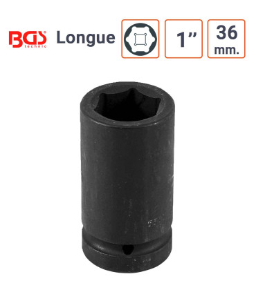 Douille à chocs BGS en 1 Pouce 36 mm - Longue
