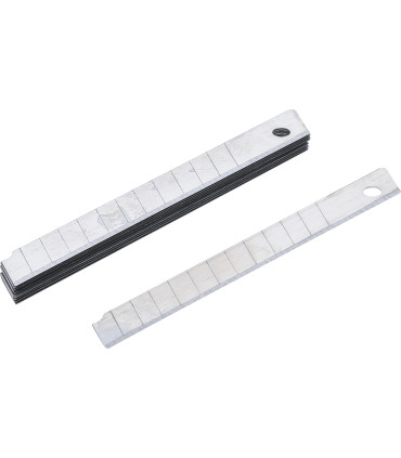 lame de rechange pour cutter 9mm étui de 10 lames