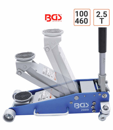 Cric en aluminium ultra léger capacité 2,5