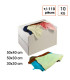 Cartons de 10KG de chiffons mixtes recyclés très absorbants