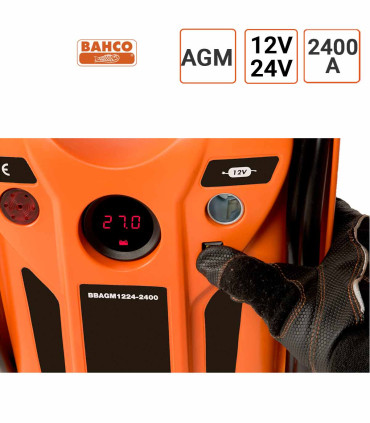 Booster Bahco AGM 12V 24V