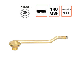 Valve Poids lourds type Michelin 911 ou 140MFS - ETRTO V3.19.1