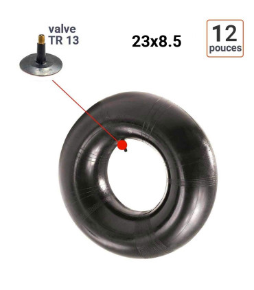 Chambre à Air 23x8.5-12 valve TR 13