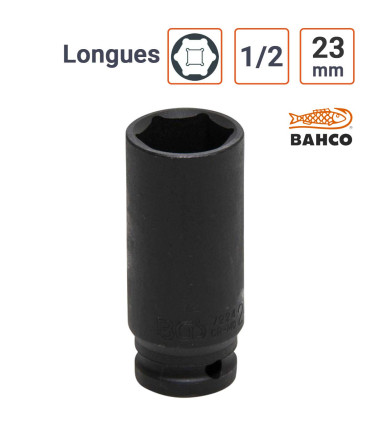 Douille à chocs 1/2 Longue de 23 mm BAHCO