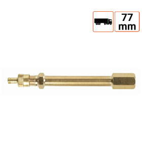 Extension de valve en métal 77mm