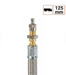 Extension de valve de pneu en caoutchouc renforcée