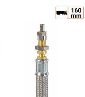 Extension de valve de pneu en caoutchouc renforcée