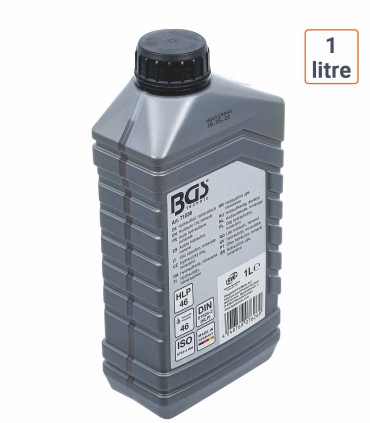 Huile hydraulique minérale BGS pour air comprimé et lubrificateur 1 LITRE
