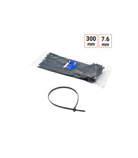 Rilsan Noir en 300x7.6mm par 100ex. Rilsan Noir en 300x7.6mm par 100ex.