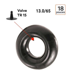Chambre à Air 13.0/65-18 valve TR 15