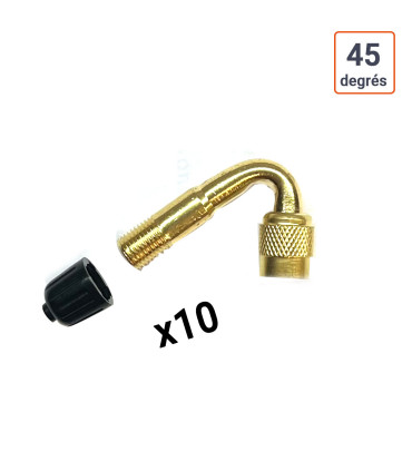 Rallonge coudée 45°