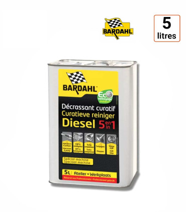 Décrassant Moteur DIESEL 5 en 1 Bardahl format 5 Litres