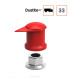 Dustite LR 33mm Témoin de desserrage de roue ROUGE - 50 ex.
