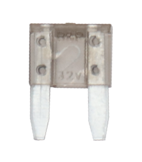 Fusible voiture Mini 2A par 25 ex. Fusible voiture Mini 2A par 25 ex.