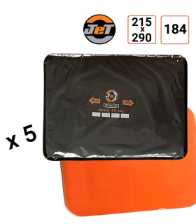 Emplâtre radial SR184 en 215x290 mm JET par 5 ex.