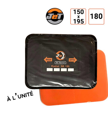 Emplâtre radial SR180 en 150x195 mm JET A L'UNITE