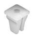 Sachet 25x écrou plastique type Restagraf: 9832 PSA Fiat