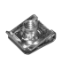 Sachet 25x clips écrou 6,0mm pour Fiat Alfa Romeo Lancia