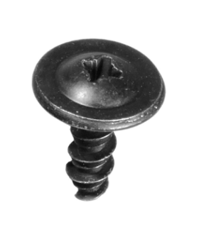 Sachet 25x vis autoperceuse noire 4,4x17 type Restagraf: 12692