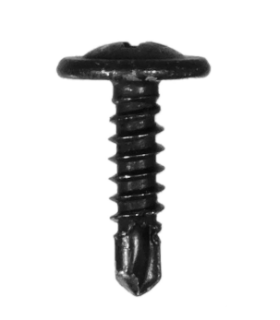 Sachet 25x vis autoperceuse noire 4,2x16