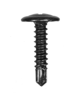 Sachet 25x vis autoperceuse noire 4,2x19