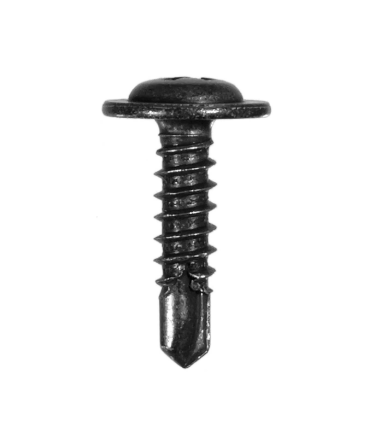 Sachet 25x vis autoperceuse noire 4,8x19