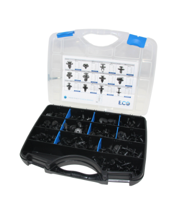 Valisette rivets plastique 240pcs