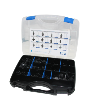Valisette rivets plastique 300pcs