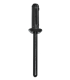 Sachet 25x rivet universel noir 15,0mm