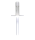 Sachet 25x rivet plastique Blanc pour BMW