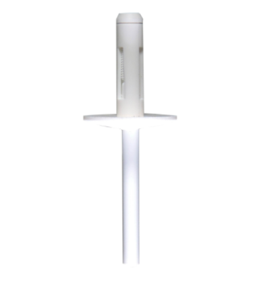 Sachet 25x rivet plastique Blanc pour BMW