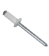 Sachet 25x rivet plaque d'immat. Blanc