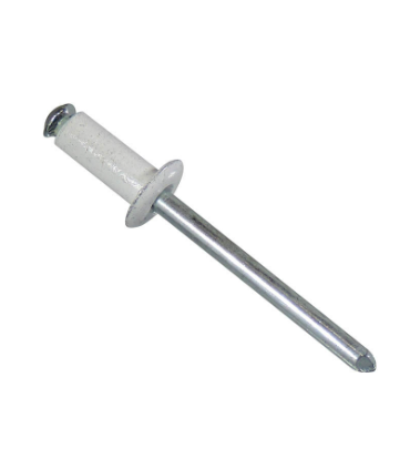 Sachet 25x rivet plaque d'immat. Blanc