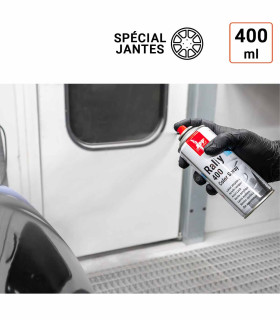 Bombe peinture Argent spécial jantes