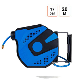 Enrouleur tuyau d'air 20 M 17 Bar tuyau 8x12mm