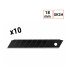 Lame de Cutter 18 mm en acier carbone SK2H