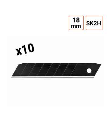 Lame de Cutter 18 mm en acier carbone SK2H