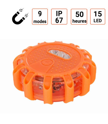 Balise Warning Magnétique à led