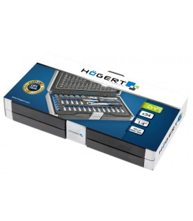 Coffret douilles et cliquet 1/4 de 34 pièces