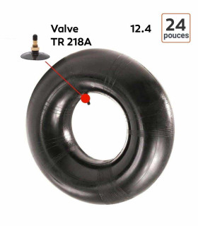 Chambre à air 12.4-24 valve TR218