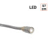 Doigt magnétique flexible à LED