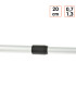 Brosse télescopique de lavage 0.7 à 1.3 m zoom
