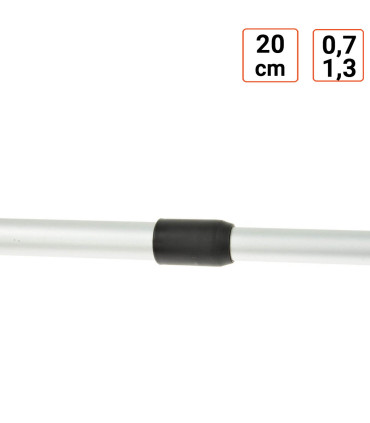 Brosse télescopique de lavage 0.7 à 1.3 m zoom