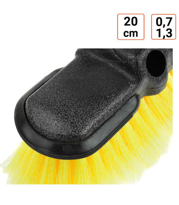 Brosse télescopique de lavage