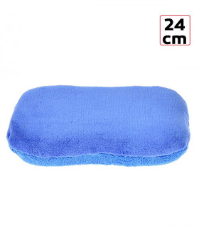 Grande Eponge microfibre bi-faces soft et Plush