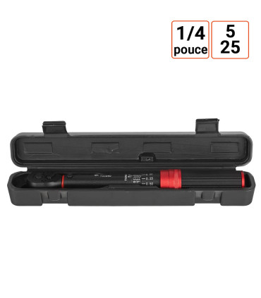 Clé dynamométrique Professionnelle 1/4 pouce